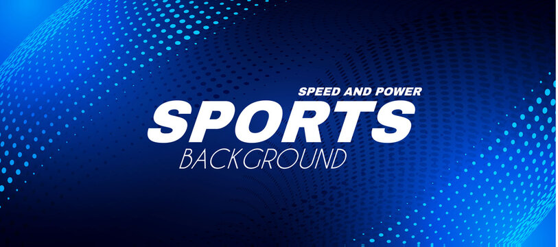 Abstract sport background with motion elements. Light dynamic effect.