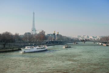 View over River Seine, Paris