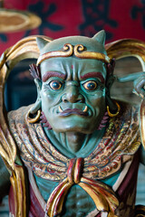 Obraz premium Statue at temple in Hong Kong