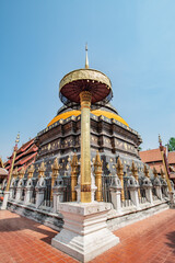 Ancient pagoda of Prathat Lampang Luang temple