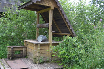 old wooden house