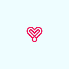 love Y logo. love icon