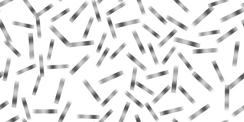 Black modern hand drawn line on white background, seamless pattern. Simple design for fabric and textile, wallpaper, packaging.