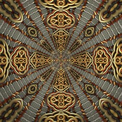 repeating patterns. Suitable for banner, brochure or cover. 