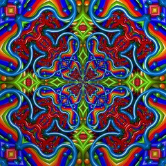 repeating patterns. Suitable for banner, brochure or cover. 3D rendering, 3D illustration.