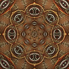 repeating patterns. Suitable for banner, brochure or cover. 3D rendering, 3D illustration.