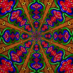 repeating patterns. Suitable for banner, brochure or cover. 3D rendering, 3D illustration.