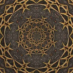 repeating patterns. Suitable for banner, brochure or cover. 3D rendering, 3D illustration.