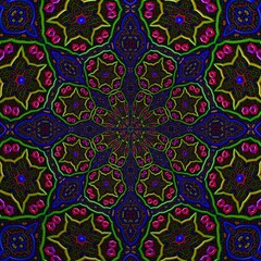 repeating patterns. Suitable for banner, brochure or cover. 3D rendering, 3D illustration.