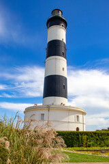 Ol&eacute;ron. Saint-Denis-d'Ol&eacute;ron. Le phare de Chassiron. Charente-Maritime. Nouvelle-Aquitaine