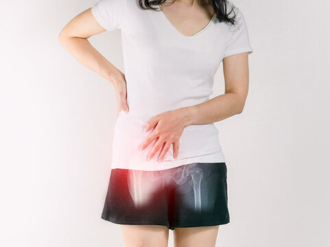 Waist pain women and hip inflammation