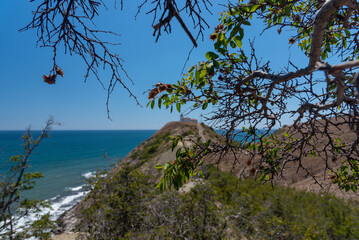 Cape Emine on Bulgarian Black sea coast, captured on a summer day