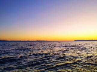 Obraz premium Sunset in paradise