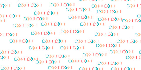 Color modern stripes seamless pattern hand drawn surface design for home.