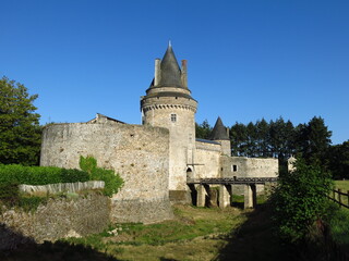 Fototapeta na wymiar Château en France val de Loire