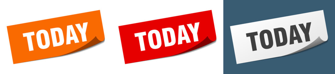 today grunge vintage retro band. today ribbon