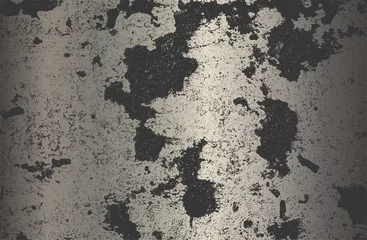Papier Peint photo autocollant Vieux mur texturé sale Luxury black metal gradient background with distressed metal plate texture.