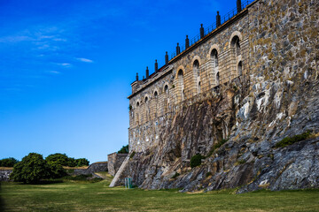 Fototapeta na wymiar The famous Carlstens fortress, Marstrand island, Sweden