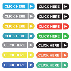 Click here web buttons. Web button click here for website