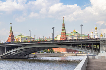 Obraz premium View of the Moscow Kremlin, Russia