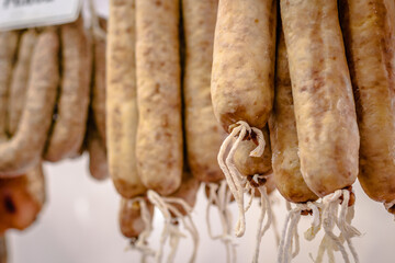 Catalan traditional meal (Burifarra Blanca)