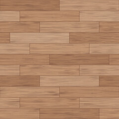 Floor wood parquet. Flooring wooden seamless pattern. Design laminate. Parquet rectangular tessellation. Floor tile parquetry plank. Hardwood tiles. Rectangles slabs brown wooden. Vector background