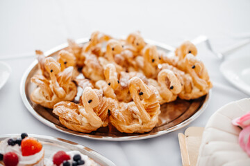 Nachspeisen, Dessert, bestehende Speise