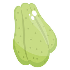 
Birch leaves design in glyph vector 
