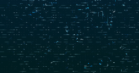 Abstract digital network data background, 3D rendering illustration