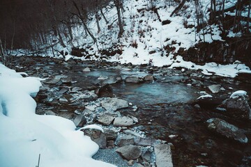 Cold river