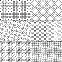 Vector set of minimal pattern. Geometric Line and shape design. Vector Illustrate.