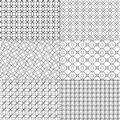 Vector set of minimal pattern. Geometric Line and shape design. Vector Illustrate.