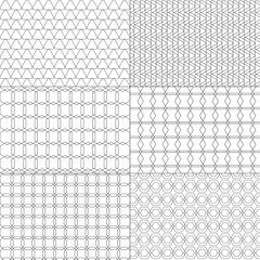 Vector set of minimal pattern. Geometric Line and shape design. Vector Illustrate.