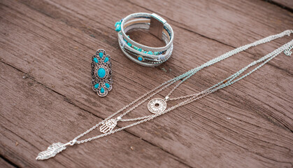  Vintage clos up bijouterie and fancy accessorize. Pretty fashionable details