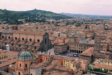 Fototapeta premium panoramic view of bologna