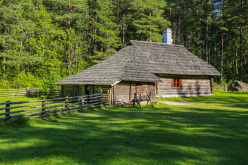 Fototapeta na wymiar house in rural Tallinn