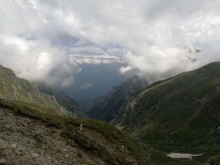 high mountain landscape