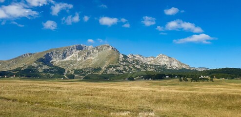panorama of the mountains