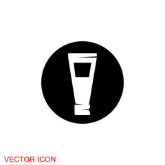 Cosmetics icon, Beauty and Fashion collection vector silhouette