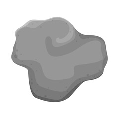 Vector design of chewing and stick sign. Web element of chewing and strawberry stock vector illustration.