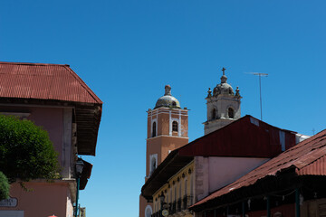 The old mining town