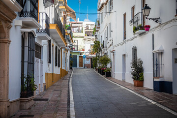 Street in a Spanish town 