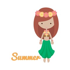 girl's fashion in summer