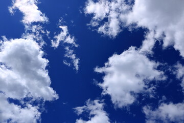 blue sky background with white clouds