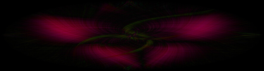 Colorful and abstract twirl created in an artistic way