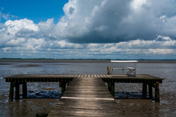 at the wadden sea