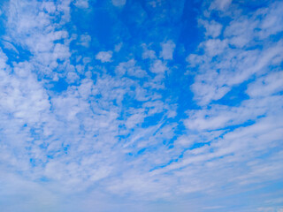 
The blue summer sky has a magnetic attraction