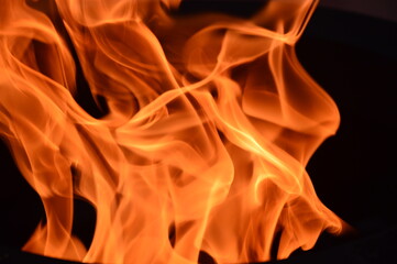 fire flames background