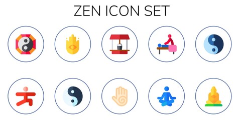 zen icon set