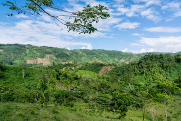 zona de cultivos, La Taña, zona Reyna, departamento de Uspantan,Guatemala, Central America